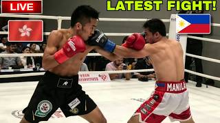 LATEST FIGHT! 🇵🇭Melvin Mangquil vs 🇭🇰Raymond Poon Fight! 