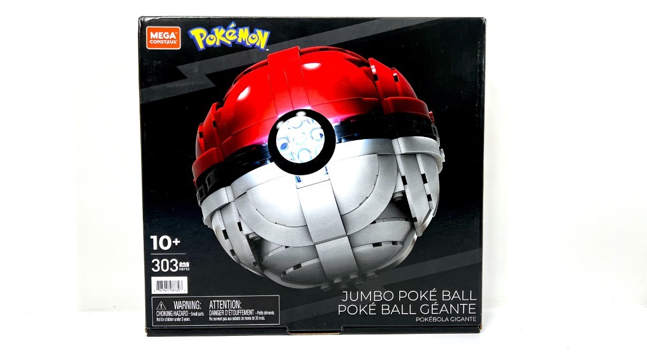 MEGA Construx Pokémon Ghost-Type Poké Ball Buildable Figure Rotom Build, Play & Display