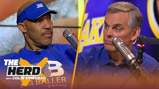 LaVar Ball on Lonzo being in trade rumors for AD, talks Lakers title hopes & LeBron | NBA | THE HERD