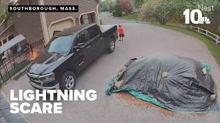 Lightning strike is too close for comfort