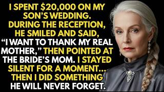 I Helped My Son With $20,000 For His Wedding… And He Humiliated Me In Front Of Everyone.