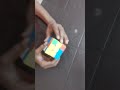 Cube solving video