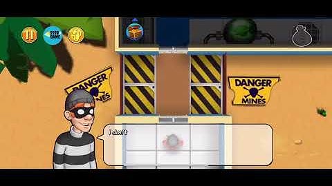 Robbery Bob: CHAPTER 3 - SECRET LABS Level 2 , 100% iOS/Android Walkthrough