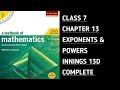 Ex-13D || Complete || Ch-13 Exponents & Powers|| Ratna Sagar/Monica Capoor || Class 7