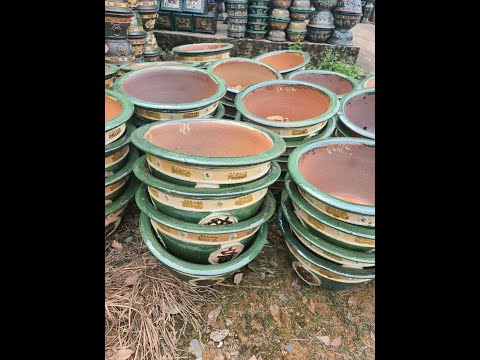 Video Ngày 7-9. Chậu đôn gốm mới về các loại- 0933851727 - youtube