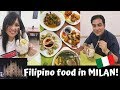 HAVING FILIPINO FOOD AND CHINESE SNACKS IN MILAN!