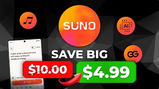 🎵 Get Suno AI Pro CHEAP For 50%+ OFF 💥 | Best AI Music Generator Deal for 2026 (No VPN Needed!)Legit screenshot 4