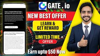 Gate.io New Offer | Earn $50 Free | Gate.io Latest Campaign 2026