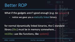 Return Oriented Programming