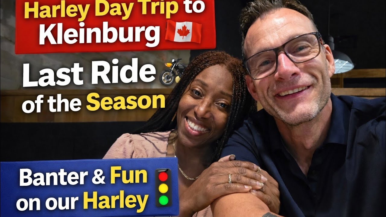 Harley Ride Antics 😂 | Brampton to Kleinburg & Back | Last Ride of the Season