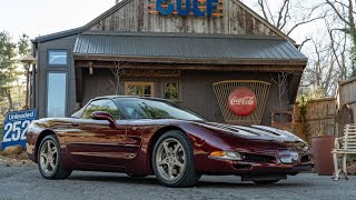 2003 Chevrolet Corvette 50th Anniversary - cold start and drive 