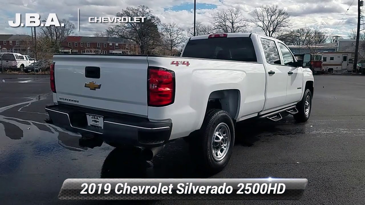 Used 2019 Chevrolet Silverado 2500HD Work Truck, Glen Burnie, MD 05840A