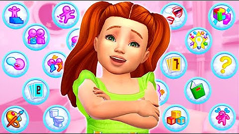 Can I achieve all the toddler milestones? //Sims 4 toddler milestones