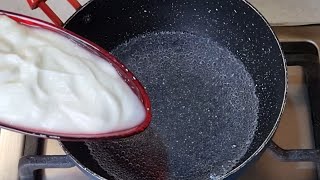 I just add yogurt to the boiling water! I eat them instead of Yeast Bread | 4 ingredients