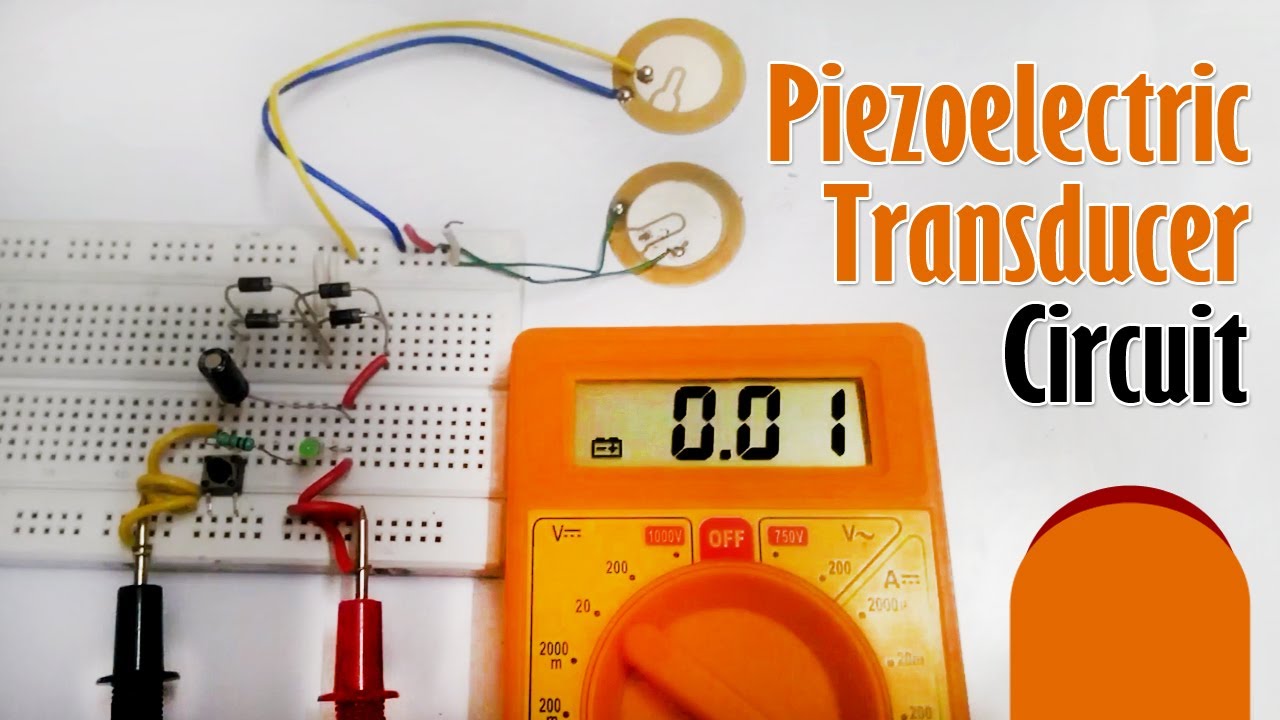 Piezoelectric Generator Circuit Diagram