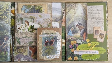 Secret Garden Lapbook Junk Journal: Part 6 ~ Final Embellishments ~ Junk Journal Ideas
