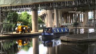 Canal-boating, UK