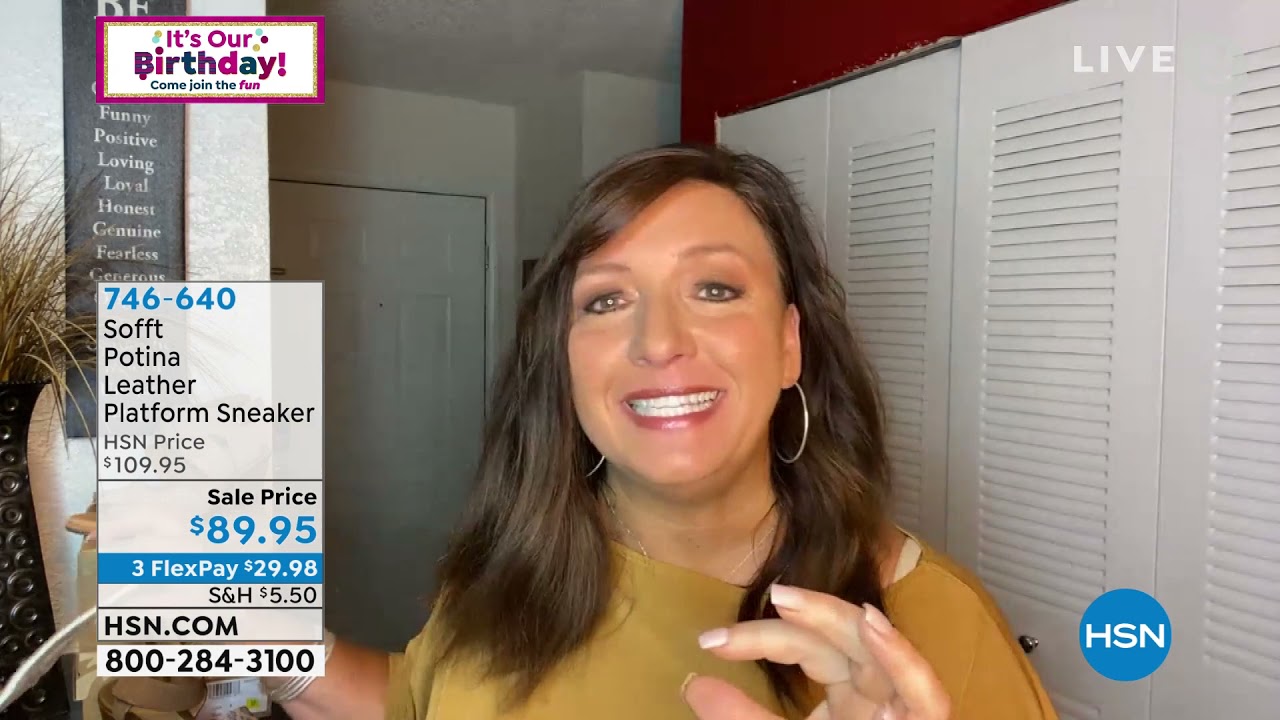 sofft leather sneakers