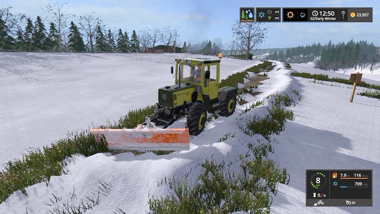 Logging in winter | Stappenbach 17 | Farming Simulator 2017 | Episode 1