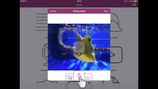 Generate QR code with voice recoding and image
