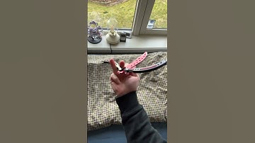 CS:GO butterfly knife IRL flipping! #cs2 #csgo #butterflyknife