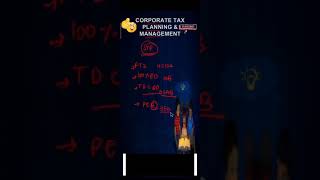 corporate tax planning and management_ special_tax_provisionshorts vidyawithdivya