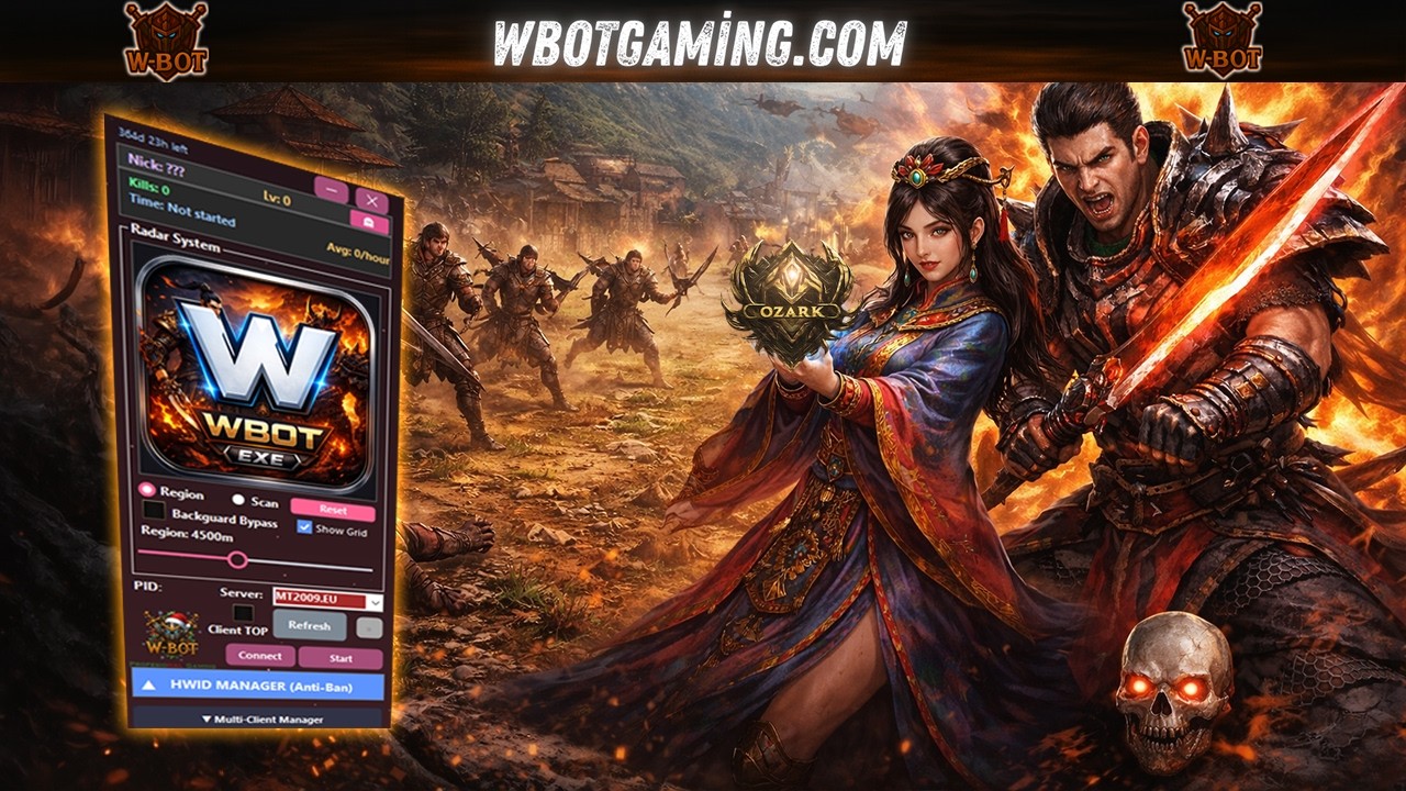 WBot for Ozark.to I Undetected & Safe Farmbot I Anti-Ban #metin2