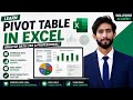 Pivot Table in Excel | Analyze Data Like a Professional | Excel Tutorial for Beginners