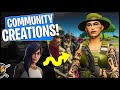 Nearly 200 MAYA CREATIONS in Fortnite Battle Royale!