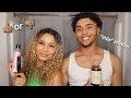 Doing My Curly Hair Routine On My &quot;Little&quot; Brother!