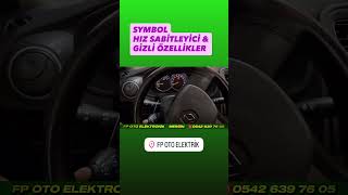 ☎️0542 639 76 05 SYMBOL HIZ SABITLEYICI #renaultsymbol #cruisecontrol #mersin #fpotoelektronik