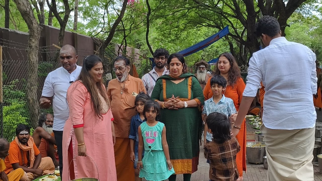 Thiruvannamalai sadhu Annadhanam - மகேஸ்வரபூஜா அன்னதானம்.......