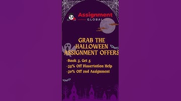 Grab The Halloween Assignment Help Offers #academicsuccess #dissertationhelp #halloweendeals