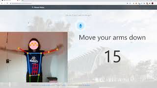 fitness voice - wit.ai FB hackathon