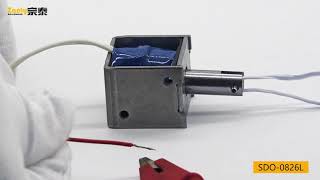 SDO-0826L Pull Push Solenoid For Smart Electric Pressure Cooker