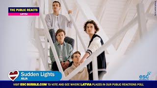 🇱🇻 Latvia - Sudden Lights - Aijā (The Public Reacts: Eurovision 2023)