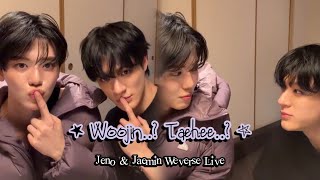 [ENG CC] 260124 WOOJIN..? TAEHEE..? | JENO & JAEMIN Weverse Live