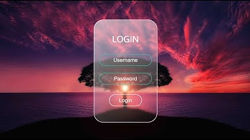Glassmorphism UI Design in Adobe XD 2021 | Adobe XD Tutorial(2021)