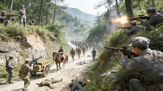 伏擊! 八路軍埋伏在日軍的必經之路，成功殲滅日軍一個營 ⚔️ 抗日  MMA | Kung Fu