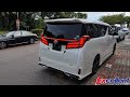 TOYOTA ALPHARD 2016 TO 2019