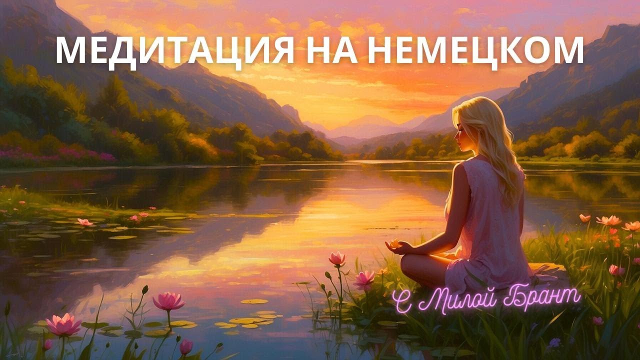 Meditation der Entspannung. Медитация расслабления на немецком