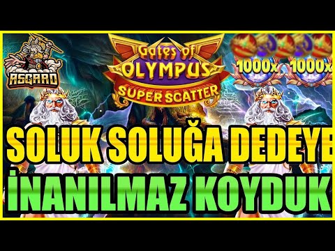GATES OF OLYMPUS 1000 👑 Süper Scatter Macerası ⚡ DEV KASAYA MERHAMET YOK !!! ⚡ SLOT OYUNLARI |