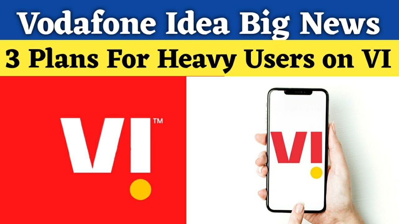 Vodafone Idea Users Big News | 3 Plans With Heavy Data And Hotstar Subscription