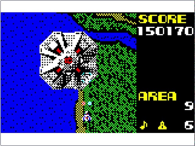 XEVIOUS on Scratch with PC-8001 extension - YouTube