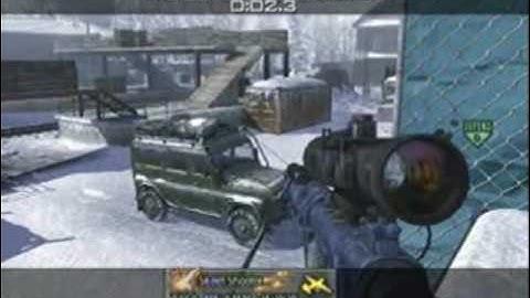 Nice Game Winning Kill (COD MW2)