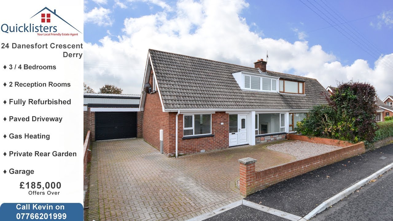 24 Danesfort Crescent Derry YouTube