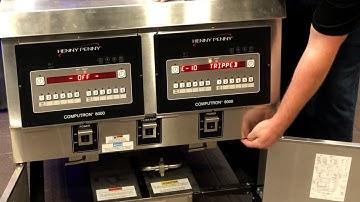 How to Reset E-10 (high limit tripped) on your Open Fryer 320 Series