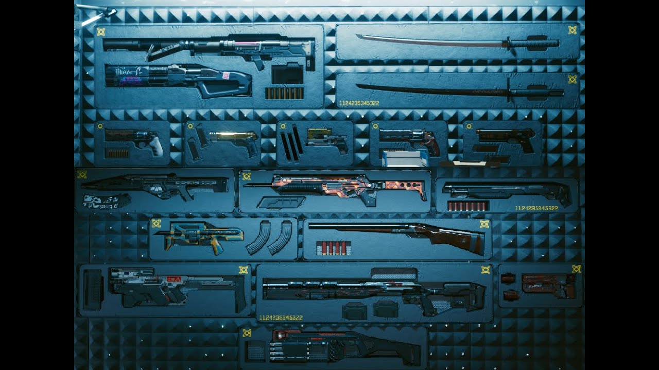 Cyberpunk iconic weapon фото 1