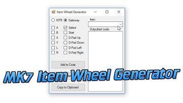 [MK7] Item Wheel Generator v2.0 (Release)