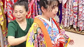 平和通りで琉装体験 ちゅら美人 那覇市 Youtube